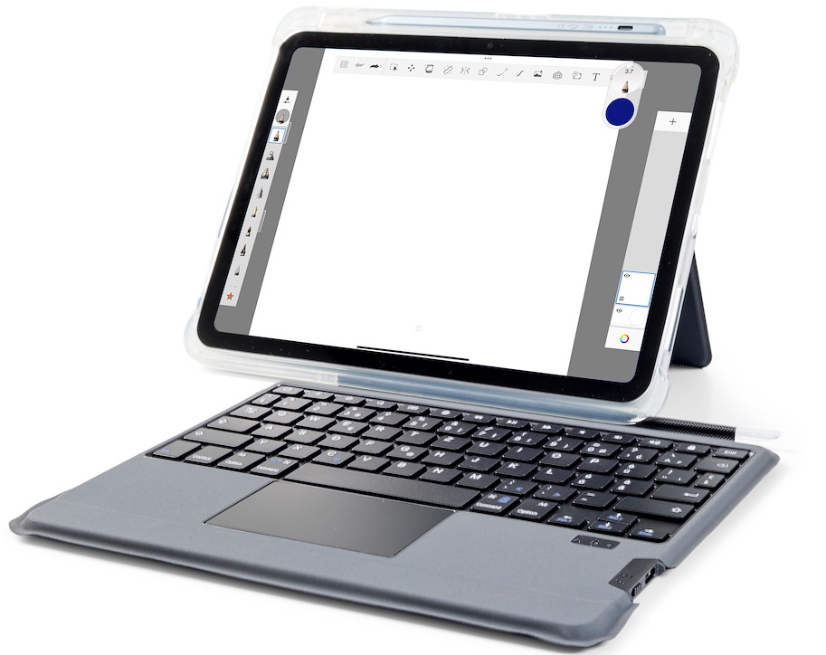 Schultabcase touch 10.9 für iPad 2022 10. Generation und 2025 11. Gen 11'' A16