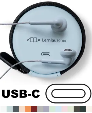 Lernlauscher USB C  Multicolor